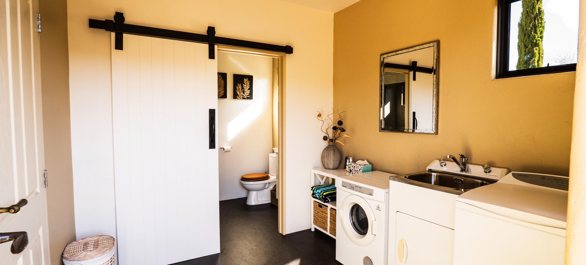 Laundry Bathroom at The Cottage